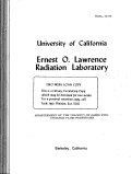 Cover page: MEASUREMENT OF THE VELOCITY OF GASES WITH VARIABLE FLUID PROPERTIES