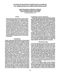 Cover page: Learning of rules that have high-frequency exceptions: New empirical data and a hybrid connectionist model