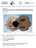 Cover page of Field Report: Palazzo Vecchio and Santa Maria Novella&nbsp;June 12- 30th 2025 Florence, Italy