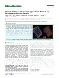 Cover page: Titanium Sulfides as Intercalation-Type Cathode Materials for Rechargeable Aluminum Batteries