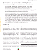 Cover page: Rhodopsin kinase and arrestin binding control the decay of photoactivated rhodopsin and dark adaptation of mouse rods.