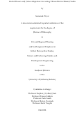 Cover page: Global Finance and Urban Adaptation: Governing Climate Risk in Miami, Florida