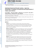 Cover page: Radiologist-supervised Transfer Learning