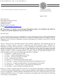 Cover page of UC Comments on California Department of Cannabis Control Proposed Regulation specific to the Medicinal and Adult-Use Commercial Cannabis Regulations issued on March 4, 2022