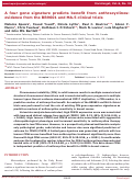 Cover page: A four gene signature predicts benefit from anthracyclines: evidence from the BR9601 and MA.5 clinical trials