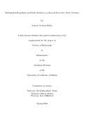 Cover page: Multigraded Regularity and Betti Numbers on Smooth Projective Toric Varieties