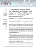 Cover page: 7-Ketocholesterol Increases Retinal Microglial Migration, Activation and Angiogenicity: A Potential Pathogenic Mechanism Underlying Age-related Macular Degeneration