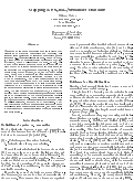 Cover page: Mapping the Syntax/Semantics Coastline