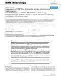 Cover page: Suppression of MMP-9 by doxycycline in brain arteriovenous malformations