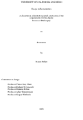 Cover page: Essays in Econometrics