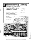 Cover page: THE EFFECT OF SURFACE-APPLIED REACTIVE ELEMENTS ON THE HIGH TEMPERATURE OXIDATION OF CHROMIUM-CONTAINING ALLOYS