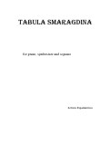 Cover page: Tabula Smaragdina