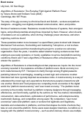 Cover page of Algorithms of Resistance: The Everyday Fight Against Platform Power