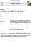 Cover page: Thirdhand smoke exposure promotes gastric tumor development in mouse and human