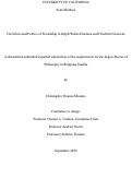 Cover page: The Ethics and Politics of Friendship in Ralph Waldo Emerson and Friedrich Nietzsche