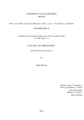 Cover page: The seasonally varying ventilation of the ocean: a model-data synthesis