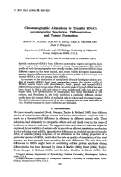 Cover page: Chromatographic alterations in transfer RNA's accompanying speciation, differentiation and tumor formation