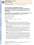 Cover page: Positron Emission Tomography with [18F]-3′-Deoxy-3′fluorothymidine (FLT) as a Predictor of Outcome in Patients with Locally Advanced Resectable Rectal Cancer: a Pilot Study