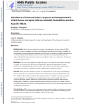 Cover page: Inheritance of Hormonal Stress Response and Temperament in Infant Rhesus Macaques (Macaca Mulatta): Nonadditive and Sex-Specific Effects