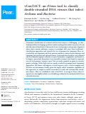 Cover page: vConTACT: an iVirus tool to classify double-stranded DNA viruses that infect Archaea and Bacteria