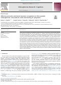 Cover page: Affective prosody and facial emotion recognition in first-episode schizophrenia: Associations with functioning &amp; symptoms.