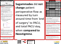 Cover page: Sugammadex vs Neostigmine: Possible Decrease in PACU Stay