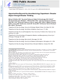 Cover page: Opportunities Beyond the Anesthesiology Department: Broader Impact Through Broader Thinking.