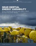 Cover page: Near-Inertial Energy Variability in a Strong Mesoscale Eddy Field in the Iceland Basin