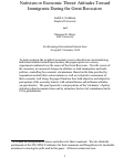 Cover page: Nativism or Economic Threat: Attitudes Toward Immigrants During the Great Recession