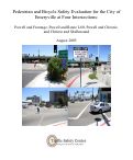Cover page: Pedestrian and Bicycle Safety Evaluation for the City of Emeryville at Four Intersections