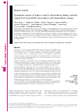 Cover page: Systematic review of metrics used to characterise dietary nutrient supply from household consumption and expenditure surveys