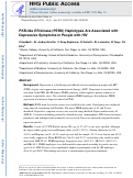 Cover page: PKR-like ER kinase (PERK) Haplotypes Are Associated with Depressive Symptoms in People with HIV