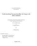 Cover page: Understanding Unconscious Bias by Large-scale Data Analysis