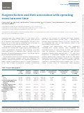 Cover page of Surgeon factors and their association with operating room turnover time