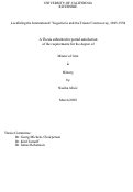 Cover page: Localizing the International: Yugoslavia and the Trieste Controversy, 1945-1954