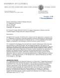 Cover page of UC Comments on&nbsp;Agency Information Collection Activities; Comment Request; Foreign Gifls and Contracts Disclosures