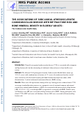 Cover page: The associations of subclinical atherosclerotic cardiovascular disease with hip fracture risk and bone mineral density in elderly adults