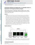 Cover page: Solid-Phase Synthesis and Application of a Clickable Version of Epoxomicin for Proteasome Activity Analysis.