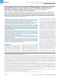 Cover page: The Navigation Guide—Evidence-Based Medicine Meets Environmental Health: Systematic Review of Human Evidence for PFOA Effects on Fetal Growth