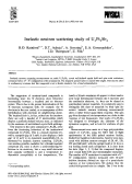 Cover page: Inelastic neutron scattering study of U3Pt3Sb4