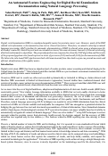 Cover page: An Automated Feature Engineering for Digital Rectal Examination Documentation using Natural Language Processing.