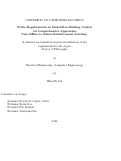 Cover page: Policy Regularization in Model-Free Building Control via Comprehensive Approaches from Offline to Online Reinforcement Learning