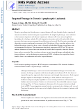 Cover page: Targeted Therapy in Chronic Lymphocytic Leukemia.