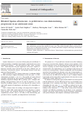 Cover page: Bilateral lipoma arborescens –A proliferative case demonstrating progression in an adolescent male
