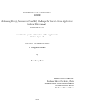 Cover page: Addressing Privacy, Fairness, and Scalability Challenges for Context-Aware Applications in Smart Environments