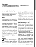 Cover page: Current State and Model for Development of Technology-Based Care for Attention Deficit Hyperactivity Disorder