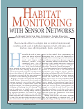 Cover page: Habitat Monitoring with Sensor Networks