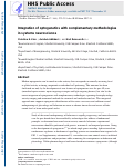 Cover page: Integration of optogenetics with complementary methodologies in systems neuroscience