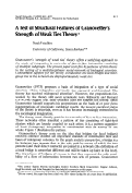 Cover page: A test of structural features of granovetter's strength of weak ties theory