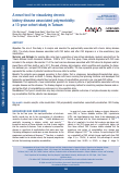 Cover page: A novel tool for visualizing chronic kidney disease associated polymorbidity: a 13-year cohort study in Taiwan